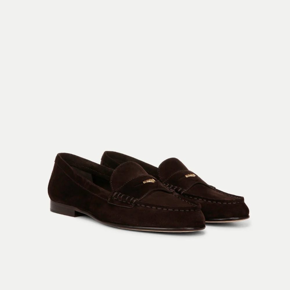 Veronica Beard Penny Suede Loafers